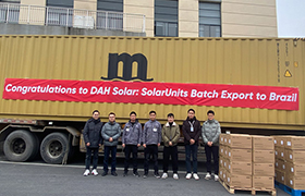 Ekspor Batch SolarUnit ke Pasar Brasil dan Eropa