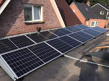 Proyek Surya Sistem Rumah Atap 5KW Belanda——Modul DAH Mono PV